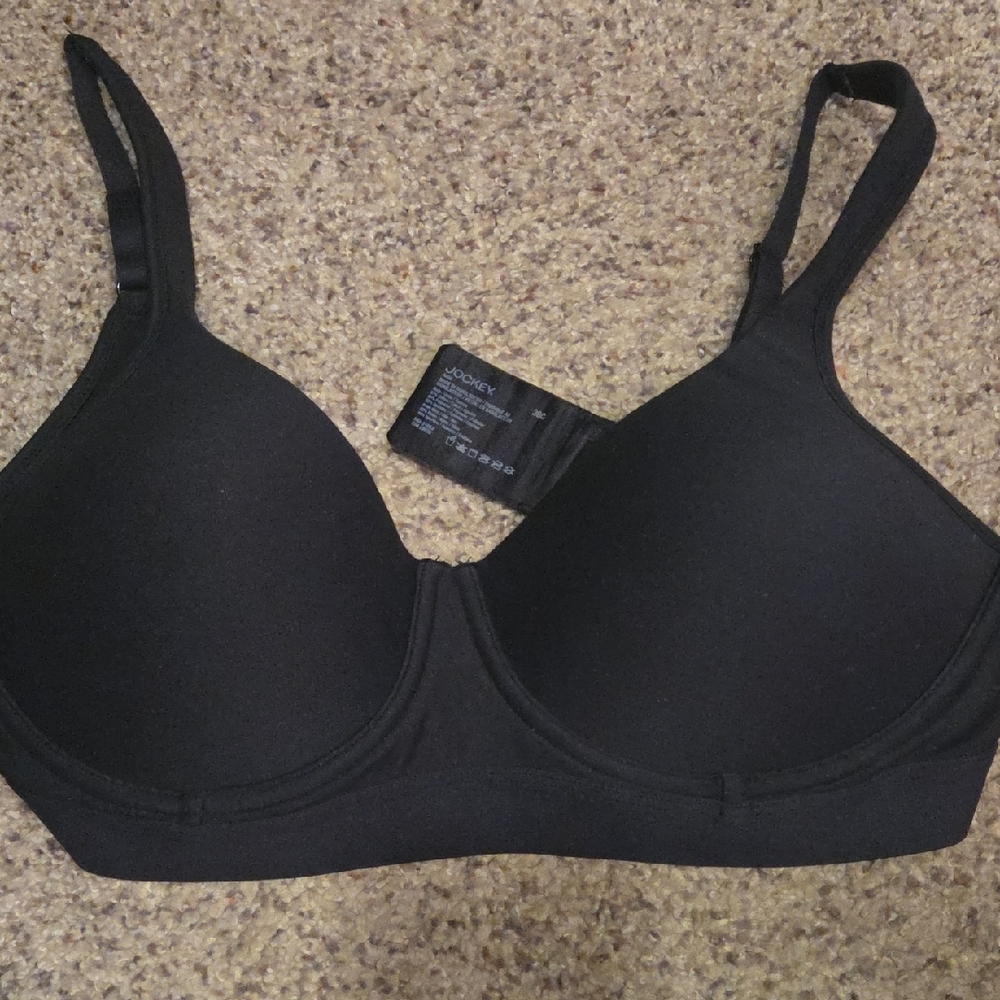 Jockey Women's Black Bra Wireless Nwot